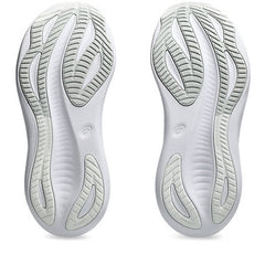 Women's - ASICS Gel Nimbus 27 - White/Glacier Grey