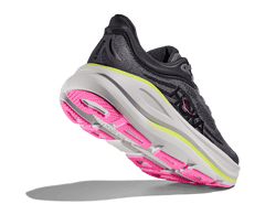 Women's - HOKA Bondi 9 - CHARCOAL GREY / GREY SKIES