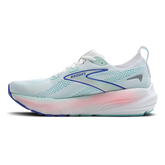 Women's - Brooks Glycerin 22 - White/Limpet Shell/Amparo Blue