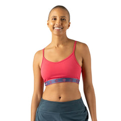 Women's - rabbit Strappy Pocket Bra - Raspberry