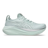 Women's - ASICS Gel Nimbus 27 - Pure Aqua/White