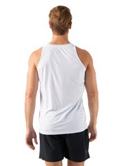 Men's - Rabbit Race Pace Tank - White