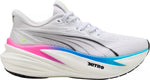 Women's - Puma MagMax Nitro 2 - White/Ultra Blue/Poison Pink