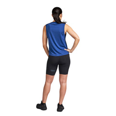 Women's - Janji Repeat Merino Muscle Tank - Sapphire