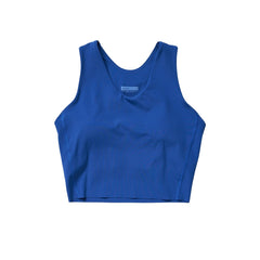 Women's - Janji Long Bra - Sapphire