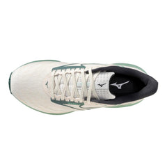 Men's - Mizuno Wave Rider 29 - WHITE-BISTRO GREEN
