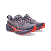 Women's - ASICS Novablast 5 - Greyish Purple/Coral Reef