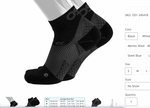 OS1st Plantar Fasciitis No Show Socks