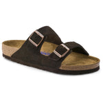 Birkenstock - Arizona Soft Bed - Mocca Suede - Regular Fit
