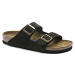 Birkenstock - Arizona Soft Bed - Mocca Suede - Narrow Fit