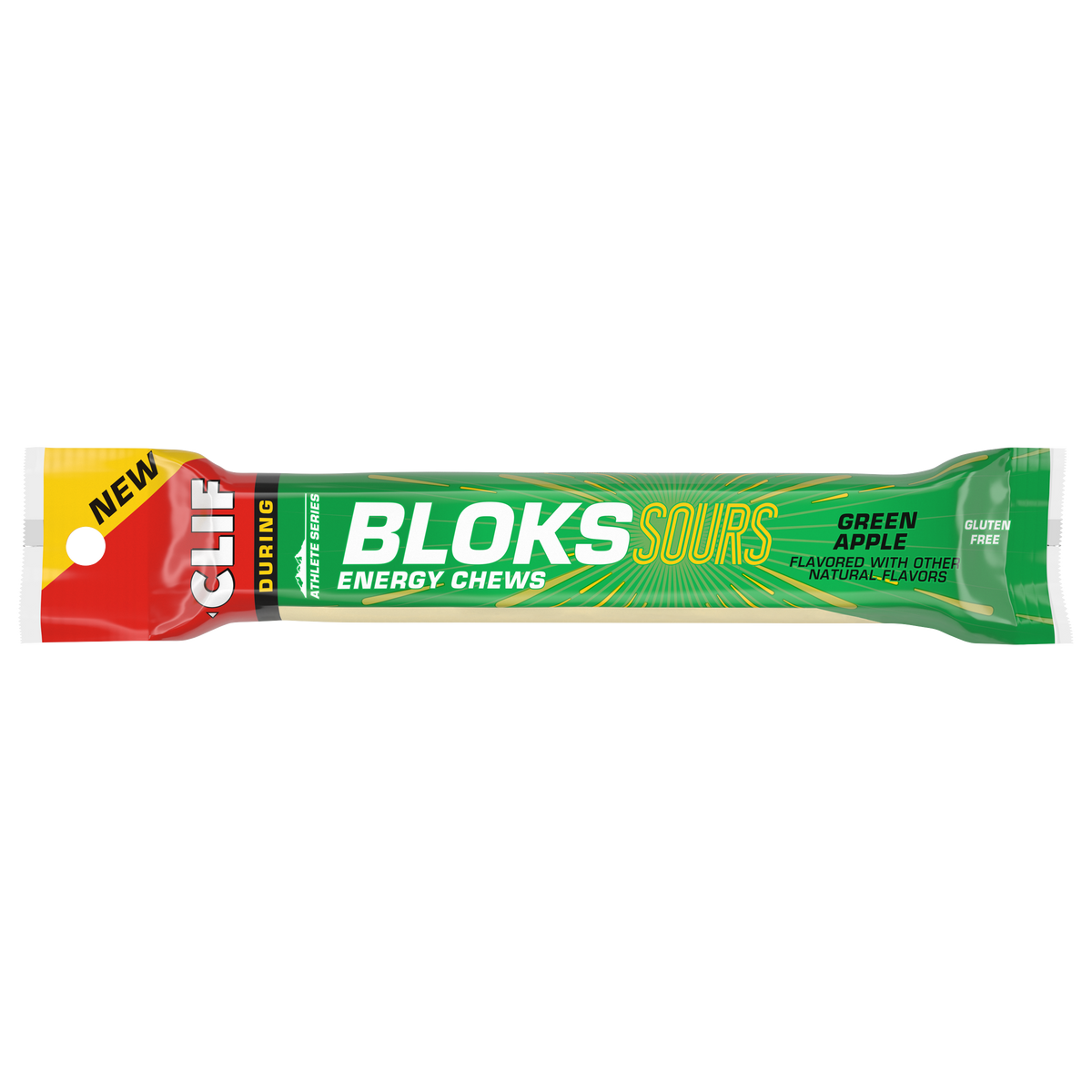 Clif Bloks Energy Chews Sour Green Apple