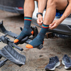Darn Tough Men's Stride Micro Crew Ultra-Lightweight Running Sock Charcoal