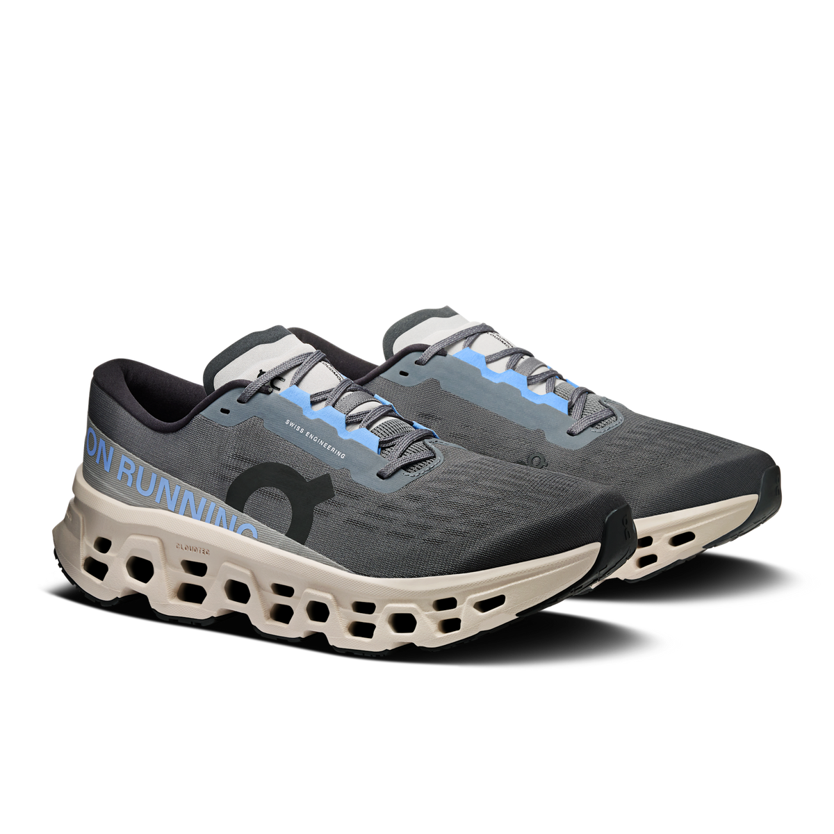 On Men's Cloudmonster 3 Rock | Silver