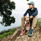 Darn Tough Men's Light Hiker No Show Lightweight Hiking Sock Seafoam