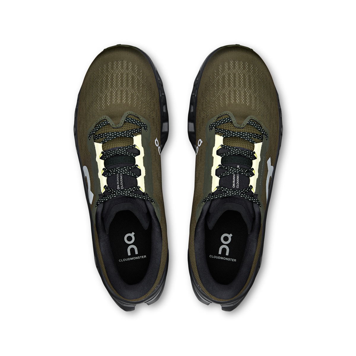 On Men's Cloudmonster 3 Olive | Eclipse