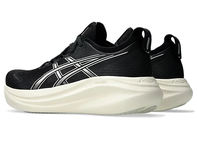 Men's - ASICS Gel Nimbus 27 - Black/Lake Grey