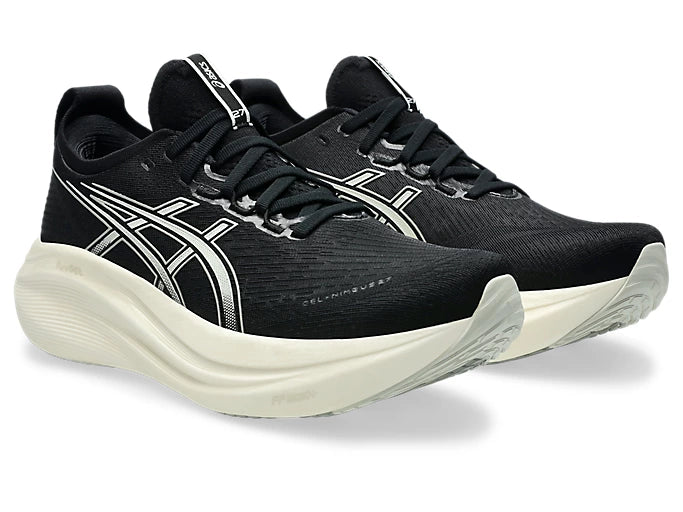 Men's - ASICS Gel Nimbus 27 - Black/Lake Grey