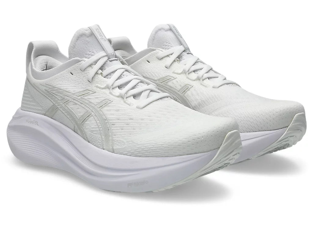 Women's - ASICS Gel Nimbus 27 - Stillwater/Cream