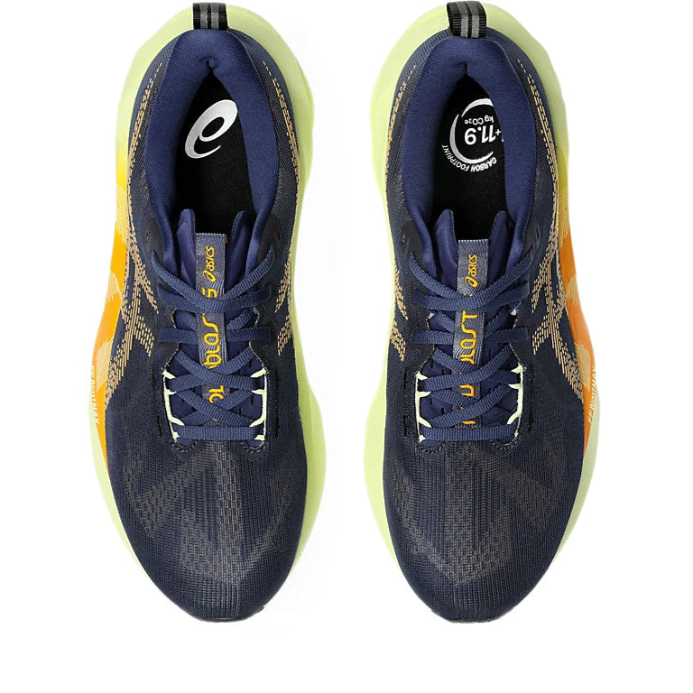 Men's - ASICS Novablast 5 - Indigo Blue/Amber