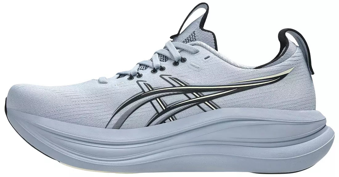 Men's - ASICS Gel Nimbus 28 - Grey Blue/Black