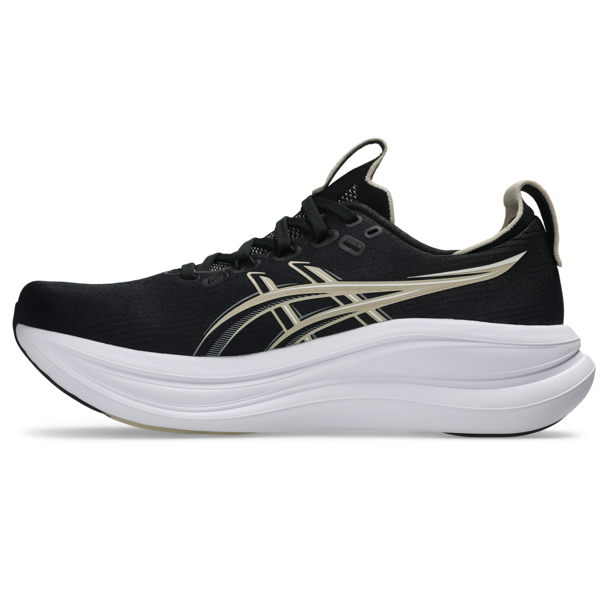 ASICS Men's Gel-Nimbus 28 Black/Feather Grey