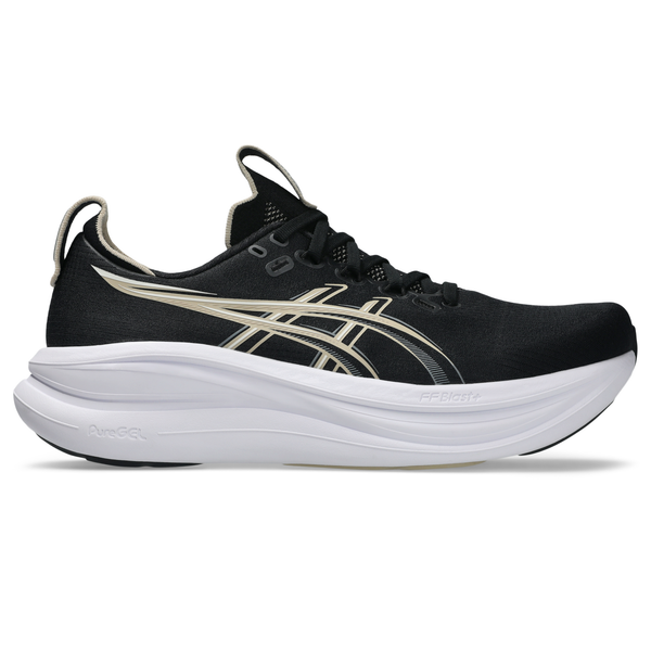 ASICS Men's Gel-Nimbus 28 Black/Feather Grey