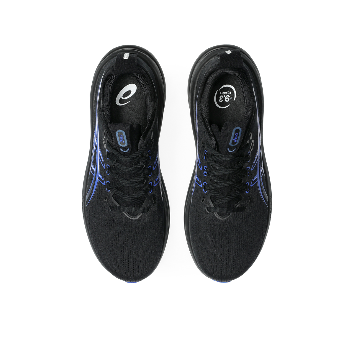 ASICS Men's Gel-Nimbus 28 Black/Neon Blue