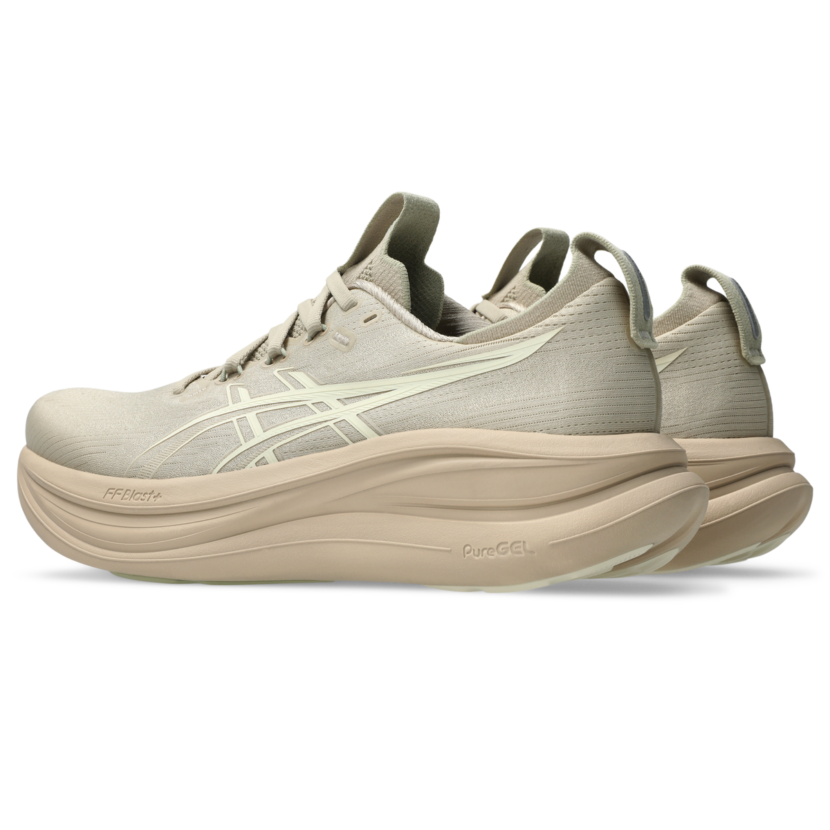 ASICS Men's Gel-Nimbus 28 Feather Grey/Cream