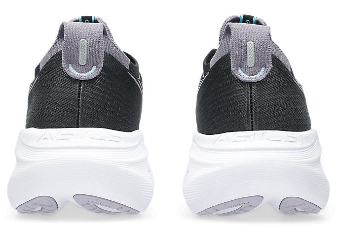 Women's - ASICS Gel Nimbus 27 - Black/Dusk Violet