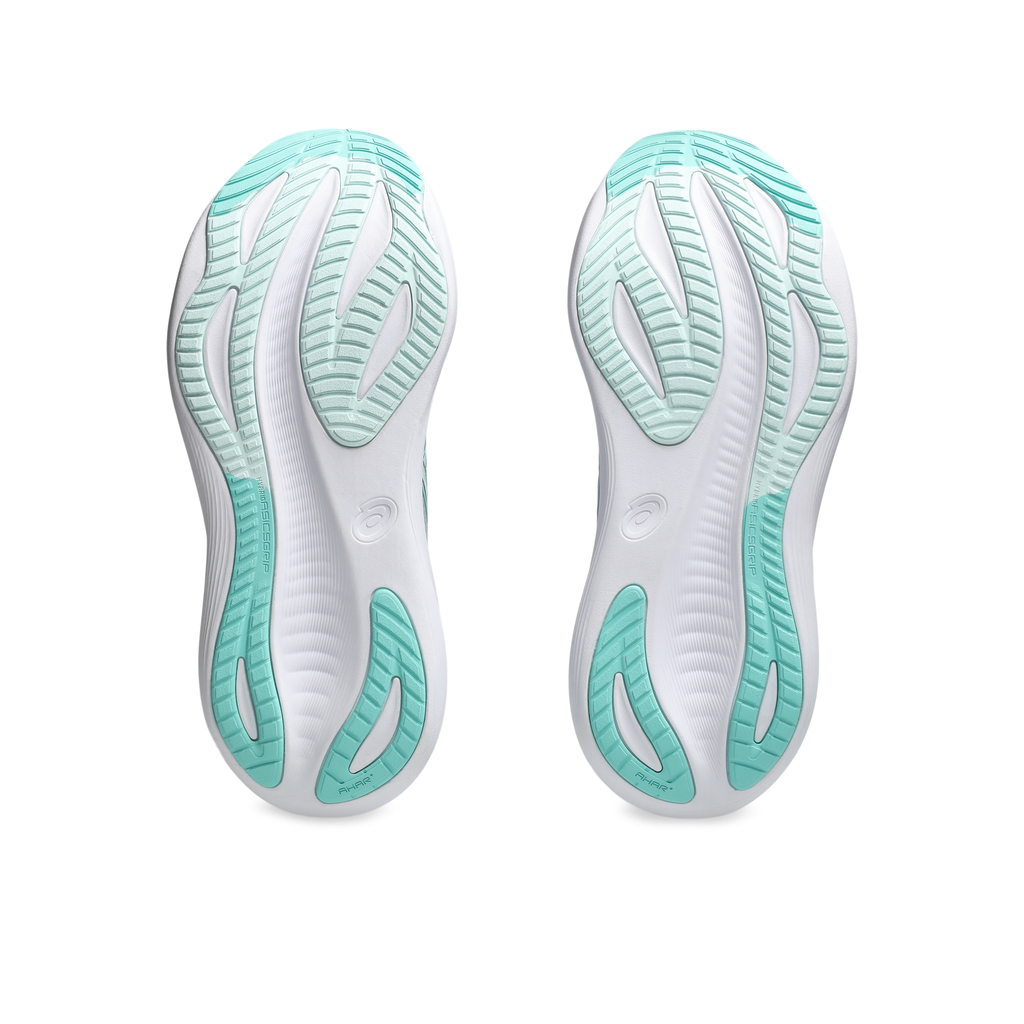 ASICS Women's Gel-Nimbus 27 Piedmont Grey/Illuminate Mint