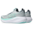 ASICS Women's Gel-Nimbus 27 Piedmont Grey/Illuminate Mint