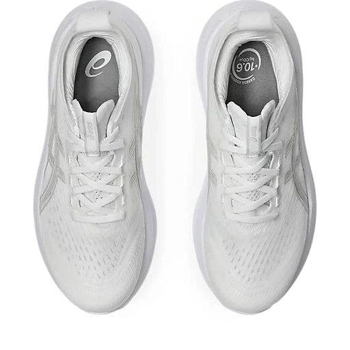 Women's - ASICS Gel Nimbus 27 - White/Glacier Grey