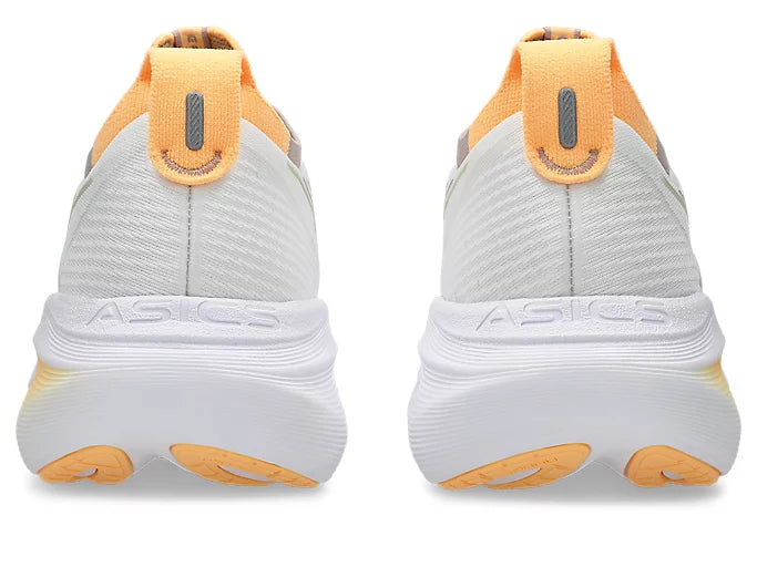 Women's - ASICS Gel Nimbus 27 - White/Fawn