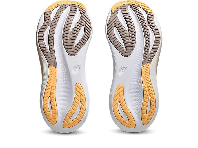 Women's - ASICS Gel Nimbus 27 - White/Fawn