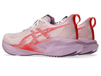 Women's - ASICS Novablast 5 - White/Coral Reef