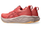 Women's - ASICS Novablast 5 - Dark Pink Clay/Rubble Red
