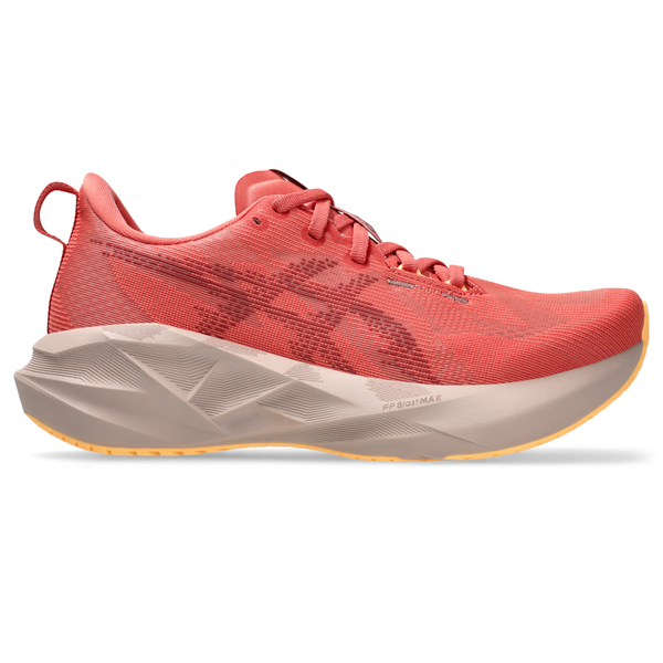 ASICS Women's Novablast 5 Dark Pink Clay/Rubble Red