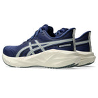 Women's - ASICS Novablast 5 - Gravel/Blue Fade