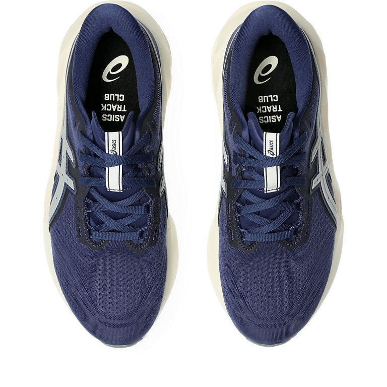 Women's - ASICS Novablast 5 - Gravel/Blue Fade