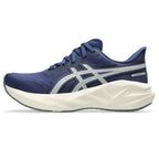 Women's - ASICS Novablast 5 - Gravel/Blue Fade