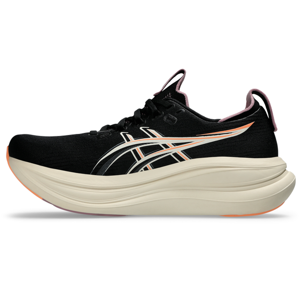 ASICS Women's Gel-Nimbus 28 Black/Taro Purple