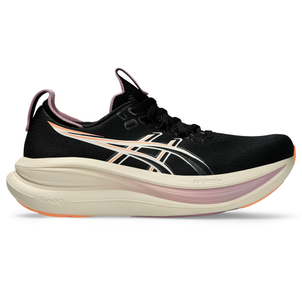 ASICS Women's Gel-Nimbus 28 Black/Taro Purple