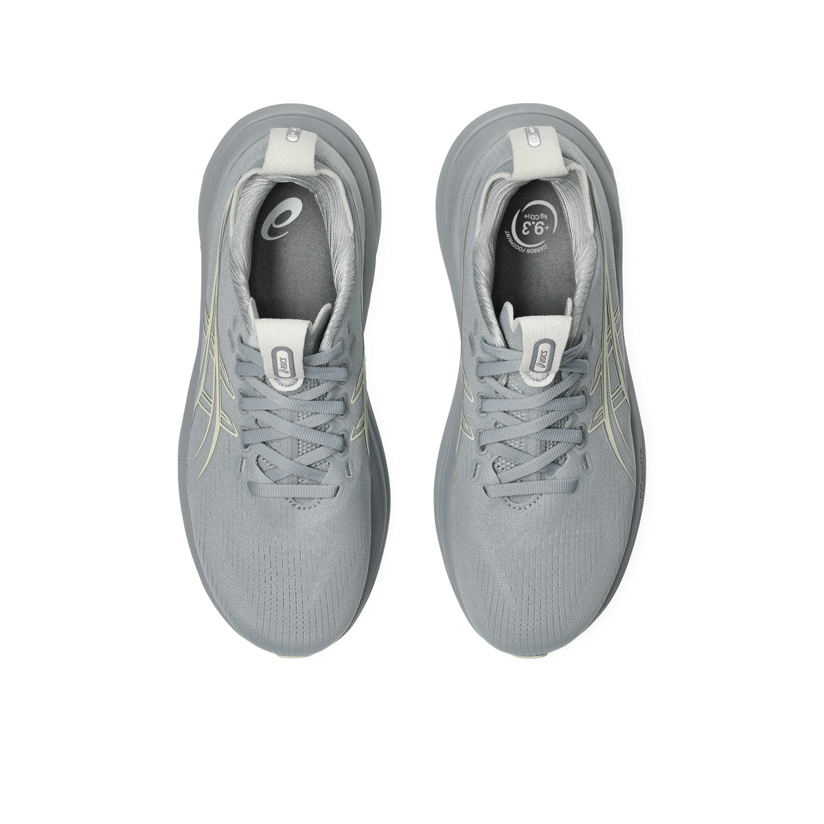 ASICS Women's Gel-Nimbus 28 Piedmont Grey/Cream