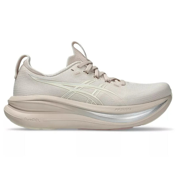 Women's - ASICS Gel Nimbus 28 - Mineral Beige/Cream