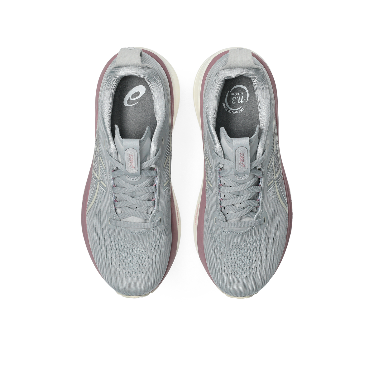 ASICS Women's Gel-Kayano 33 Piedmont Grey/Taro Purple