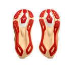 ASICS Women's Novablast 6 White/Vivid Coral
