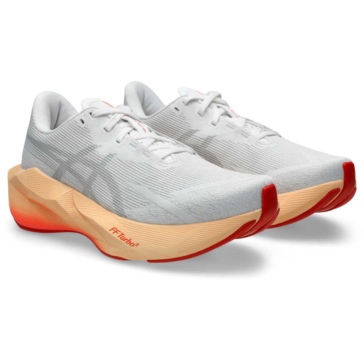 ASICS Women's Novablast 6 White/Vivid Coral