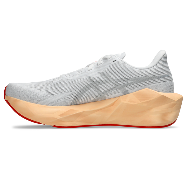ASICS Women's Novablast 6 White/Vivid Coral