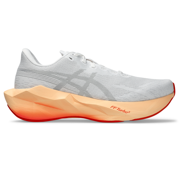 ASICS Women's Novablast 6 White/Vivid Coral