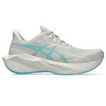 Women's - ASICS Novablast 6 - Soft Oat/Energy Aqua